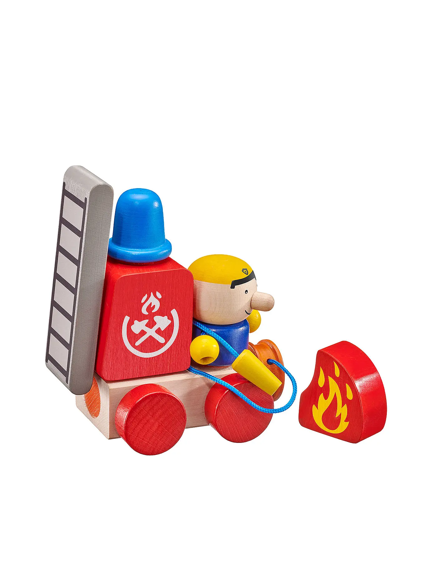 SELECTA | Klettini® Feuerwehr Klett-Stapelspielzeug | 